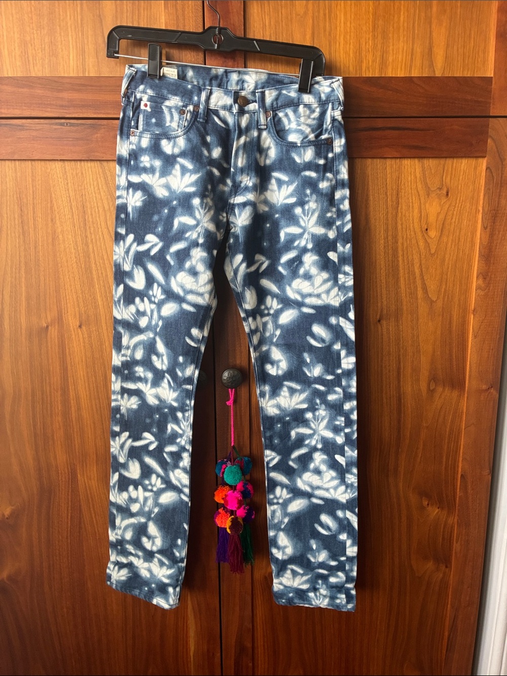 45rpm women’s size 27 hand dyed denim jeans